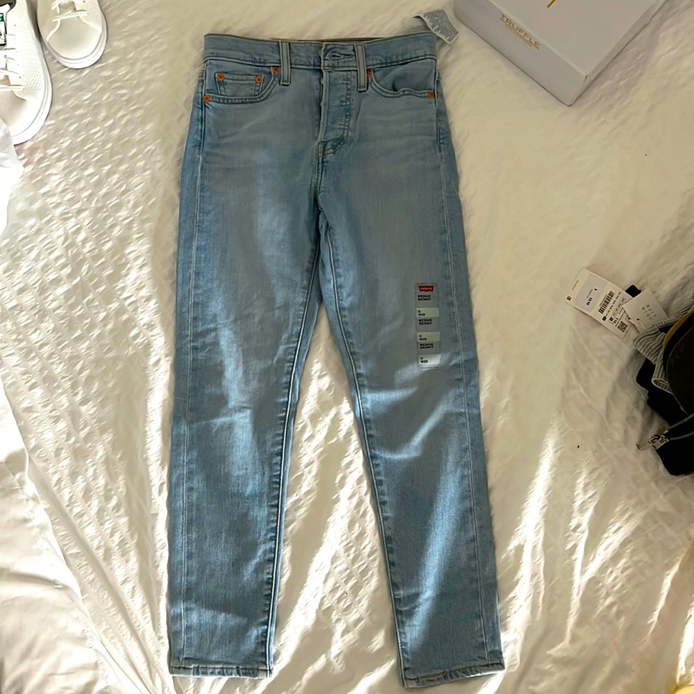 Wedgie skinny Levi’s jeans